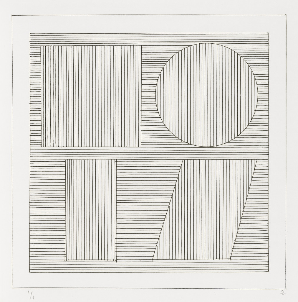 Plate (folio 47) from Six Geometric Figures and All Their Combinations, Volume II
