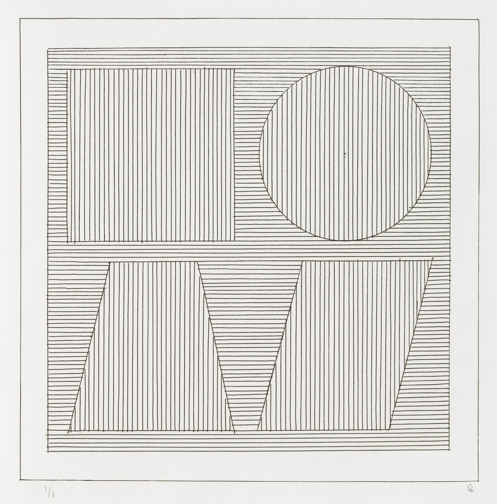 Plate (folio 48) from Six Geometric Figures and All Their Combinations, Volume II