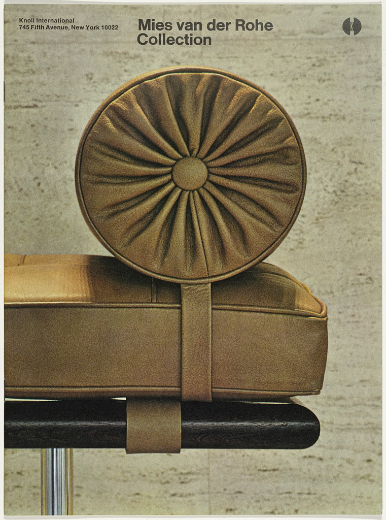 Knoll International Graphic Program: Mies van der Rohe Collection