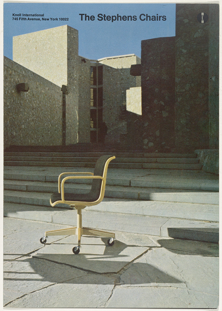 Knoll International Graphic Program: The Stephens Chairs