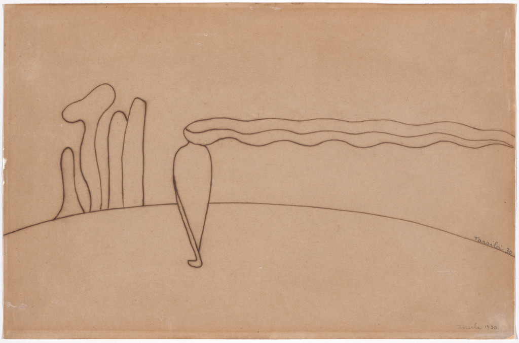 Study for Composition (Lonely Figure) III (Estudo de Composição [Figura só] III)