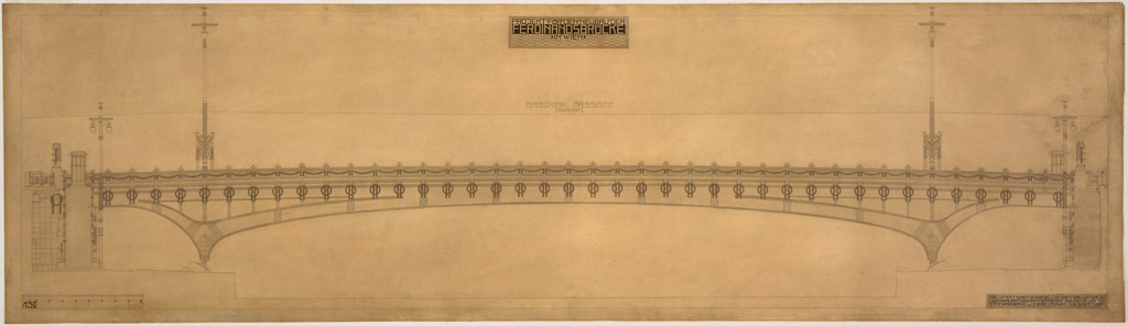 Ferdinandsbrücke Project, Vienna, Austria (Elevation, preliminary version)