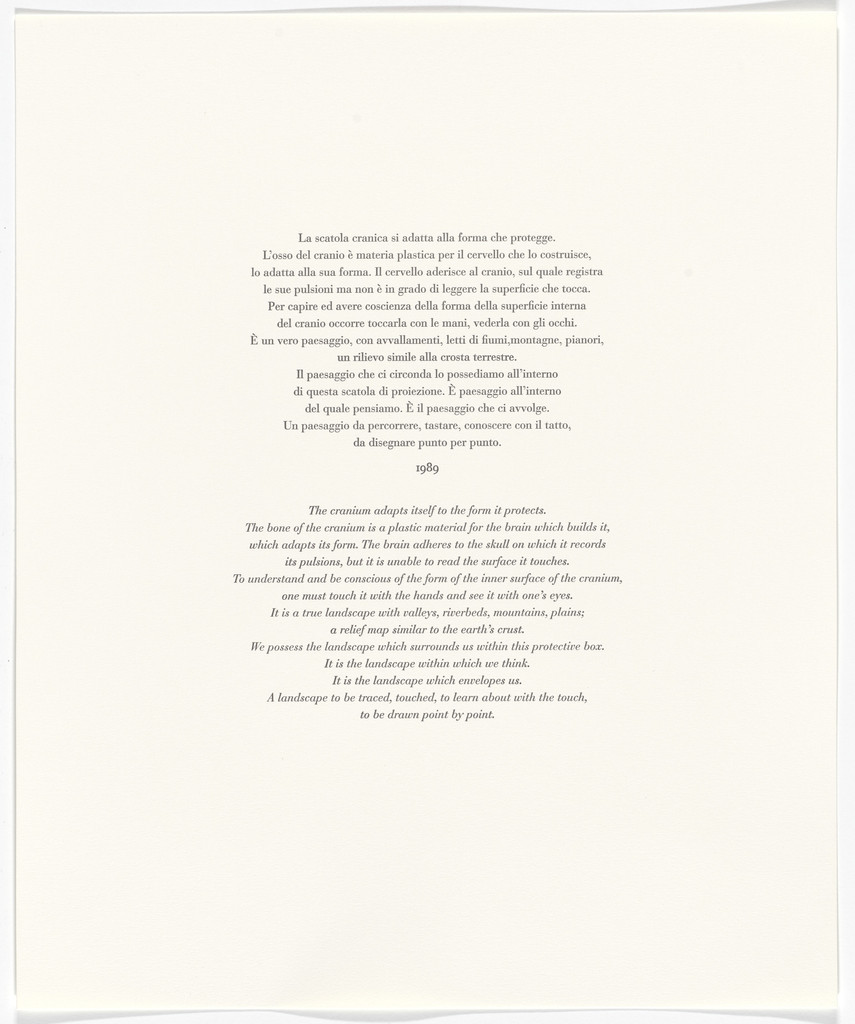 Untitled from Passi Sulle Cime Dei Gelsi (Footsteps on Mulberry Tree Tops)