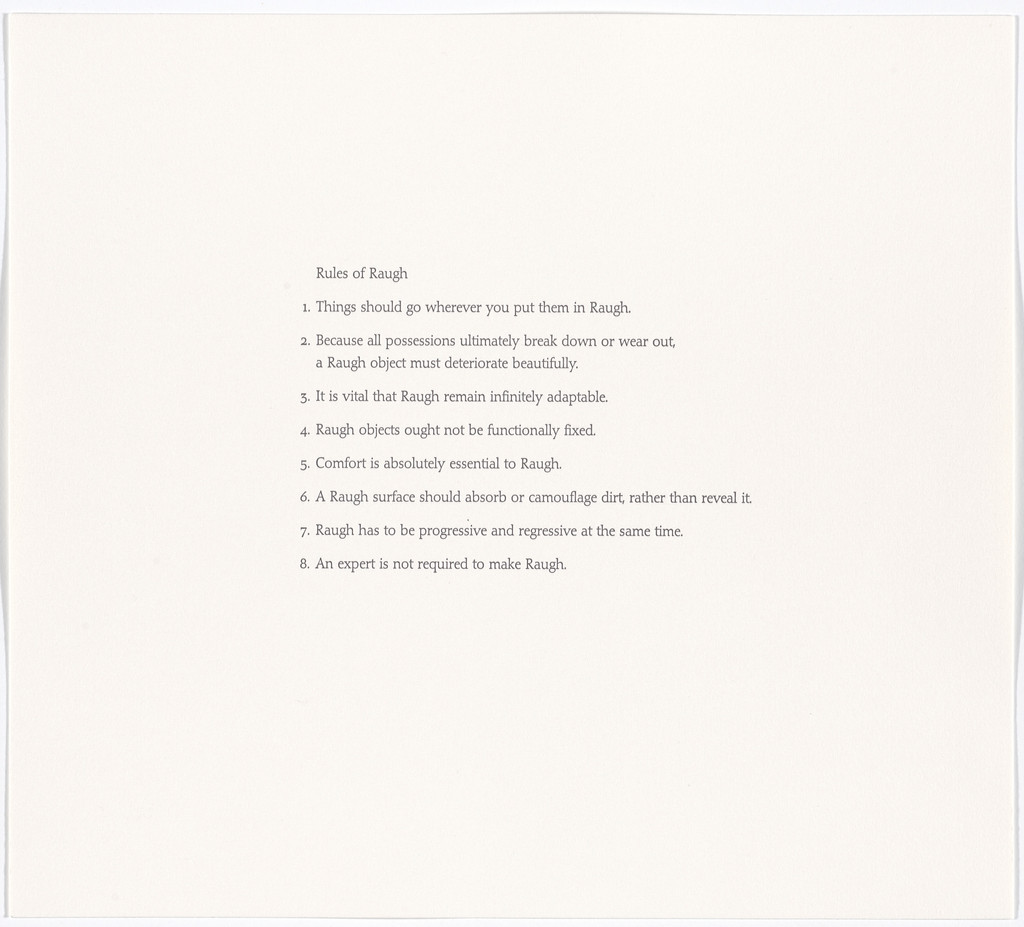 Untitled from Rules of Raugh
