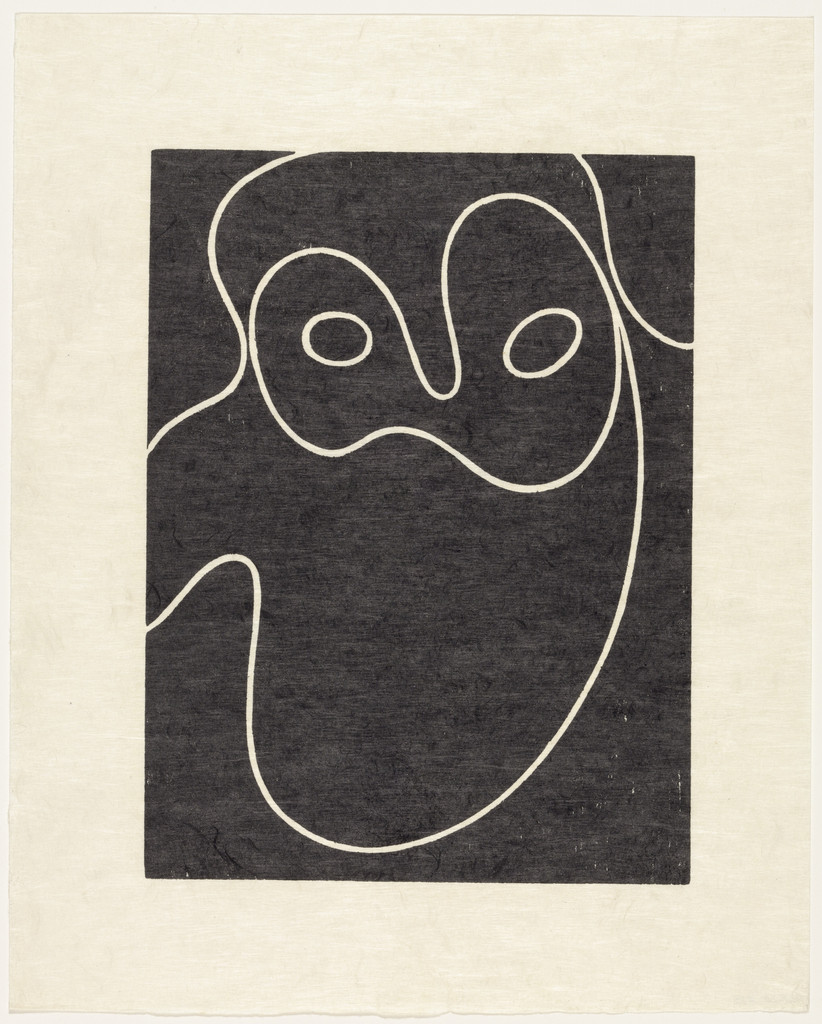 Mask of Philosophy (plate, supplementary suite) from Dreams and Projects