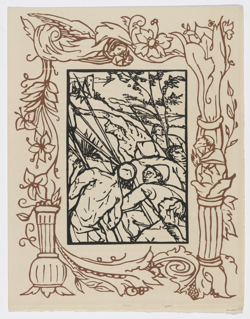 Plate (page 129) from Les Petites Fleurs de St. François (The Little Flowers of St. Francis)