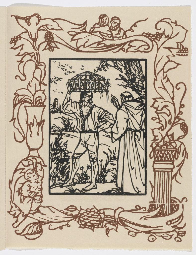 Plate (page 135) from Les Petites Fleurs de St. François (The Little Flowers of St. Francis)