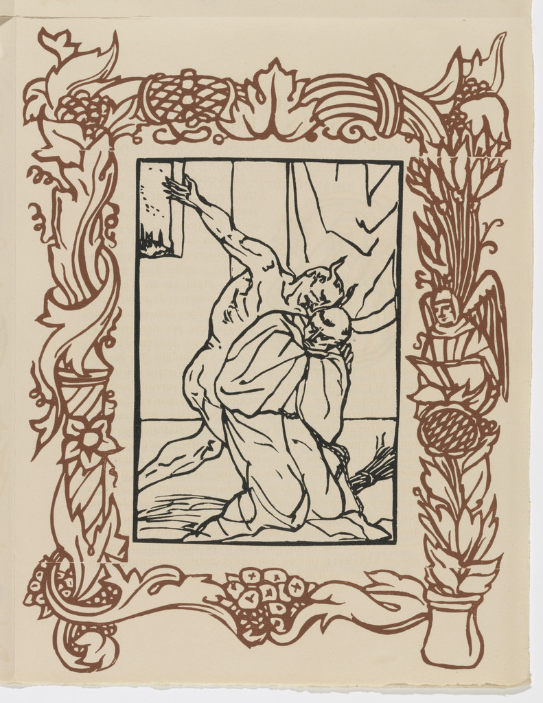 Plate (page 139) from Les Petites Fleurs de St. François (The Little Flowers of St. Francis)