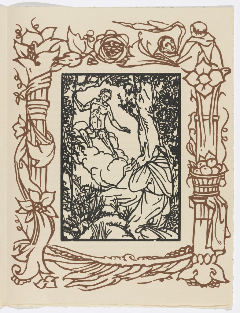 Plate (page 149) from Les Petites Fleurs de St. François (The Little Flowers of St. Francis)