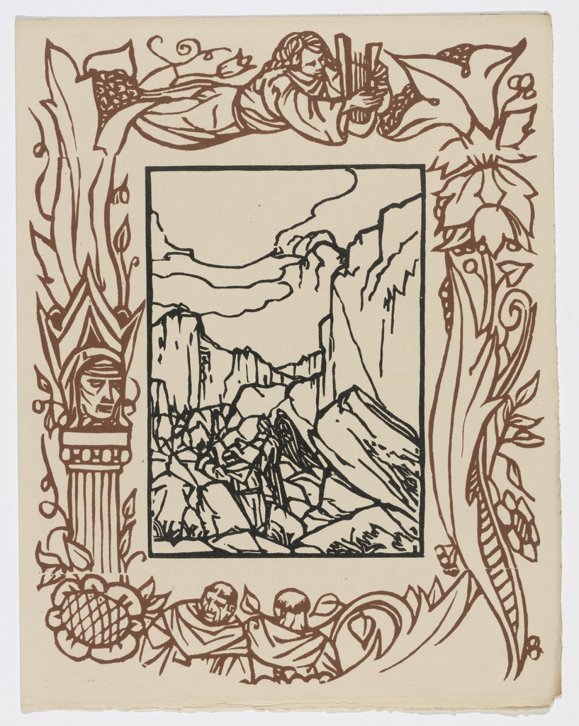 Plate (page 161) from Les Petites Fleurs de St. François (The Little Flowers of St. Francis)