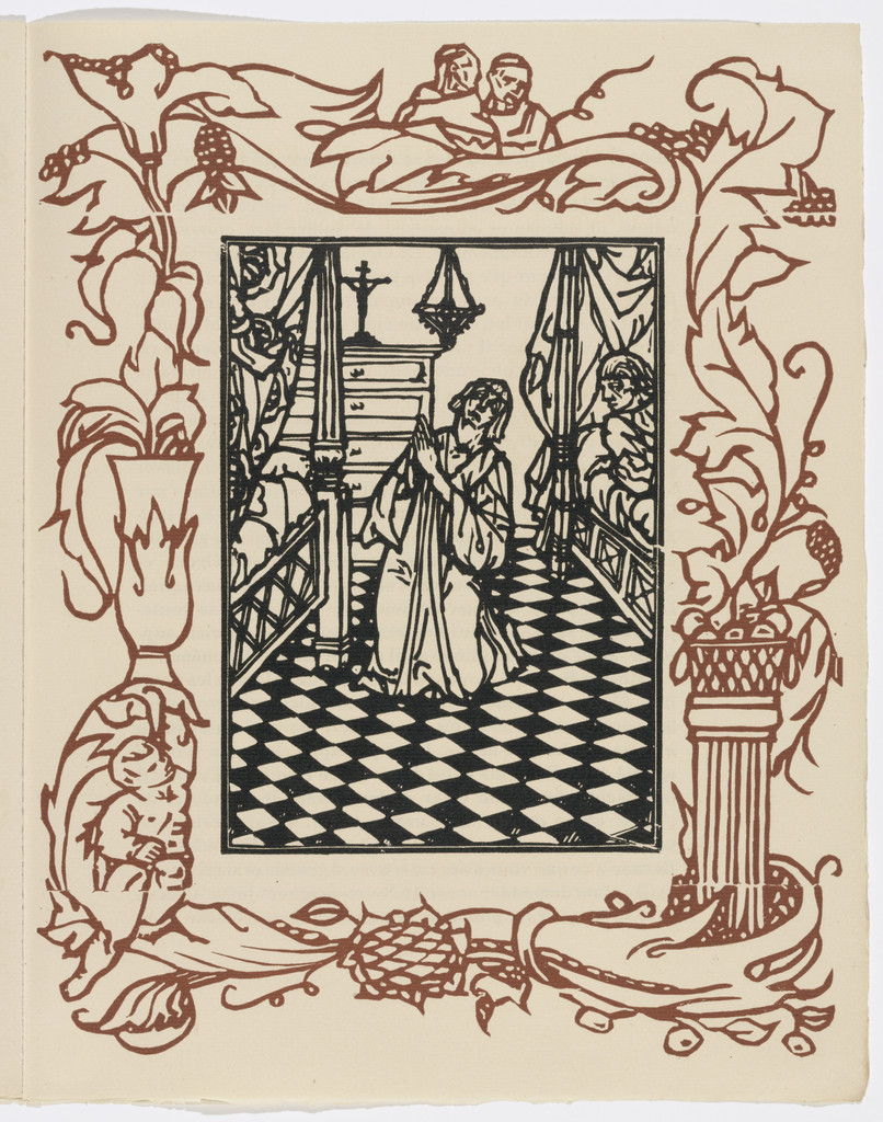 Plate (page 15) from Les Petites Fleurs de St. François (The Little Flowers of St. Francis)