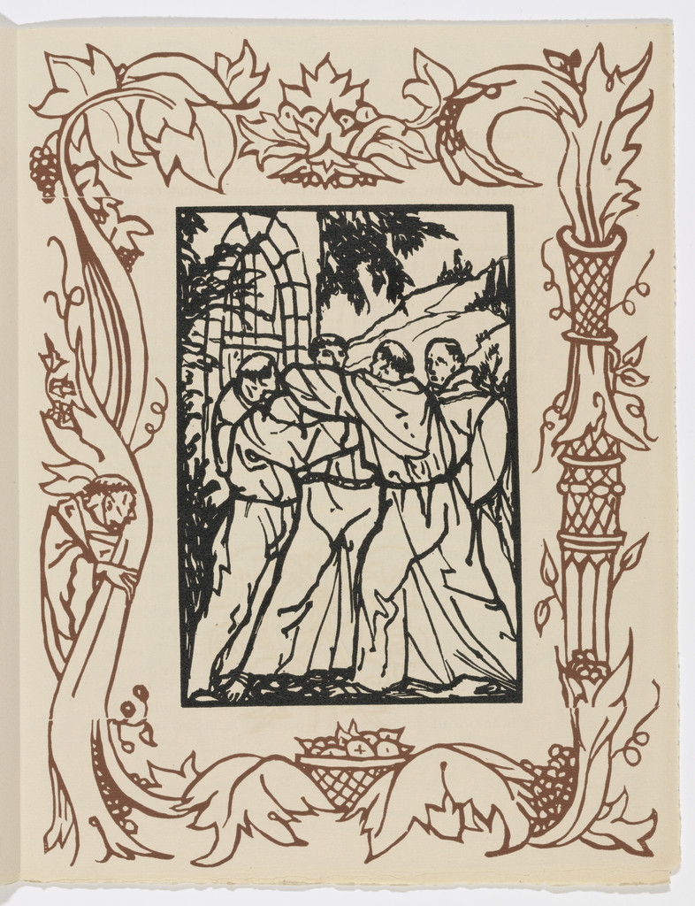 Plate (page 173) from Les Petites Fleurs de St. François (The Little Flowers of St. Francis)