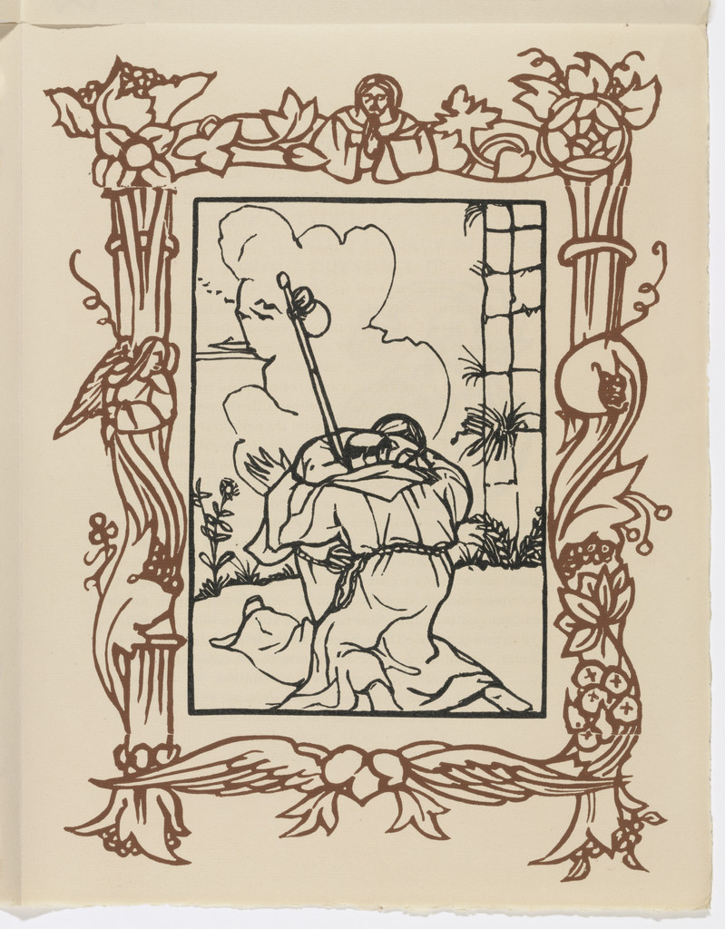 Plate (page 203) from Les Petites Fleurs de St. François (The Little Flowers of St. Francis)