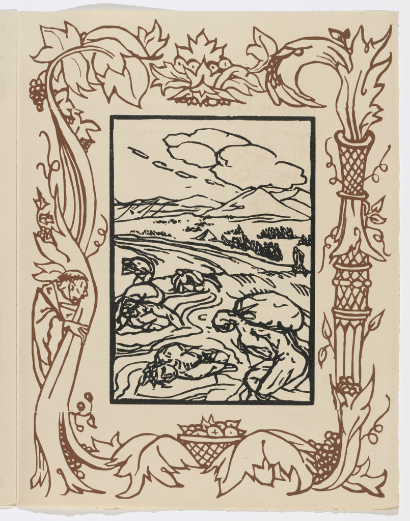 Plate (page 207) from Les Petites Fleurs de St. François (The Little Flowers of St. Francis)