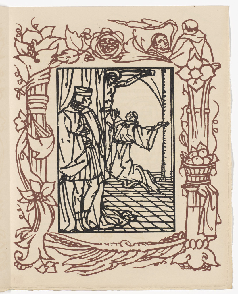 Plate (page 213) from Les Petites Fleurs de St. François (The Little Flowers of St. Francis)