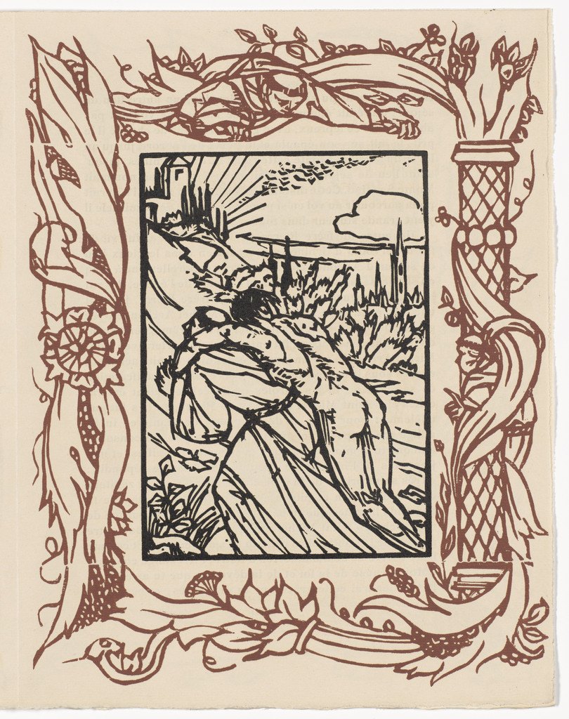 Plate (page 229) from Les Petites Fleurs de St. François (The Little Flowers of St. Francis)