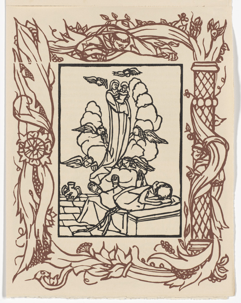 Plate (page 259) from Les Petites Fleurs de St. François (The Little Flowers of St. Francis)