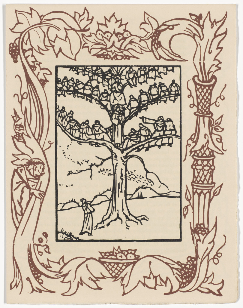 Plate (page 265) from Les Petites Fleurs de St. François (The Little Flowers of St. Francis)