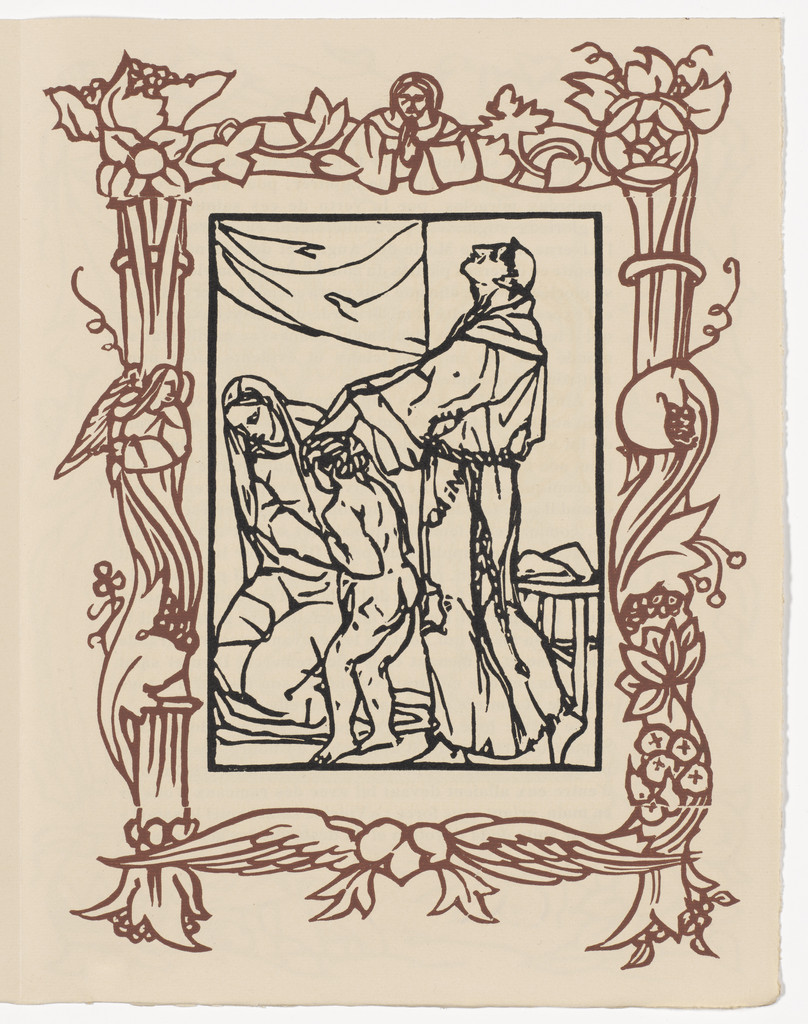 Plate (page 357) from Les Petites Fleurs de St. François (The Little Flowers of St. Francis)