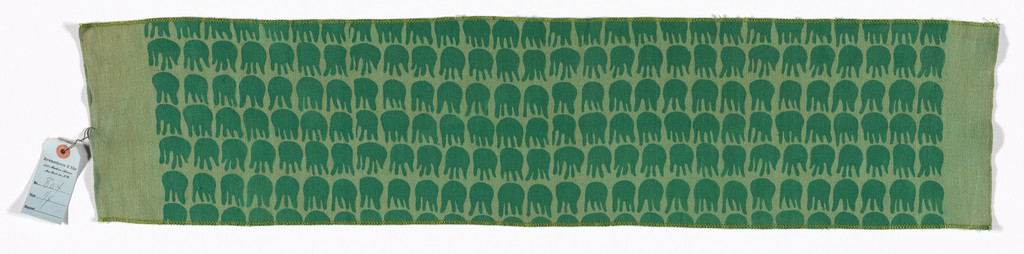 Staccato printed textile