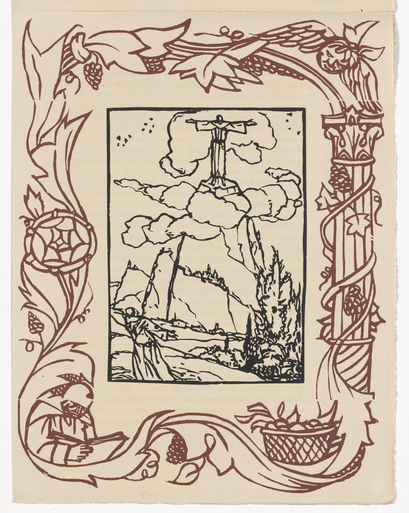 Plate (page 371) from Les Petites Fleurs de St. François (The Little Flowers of St. Francis)