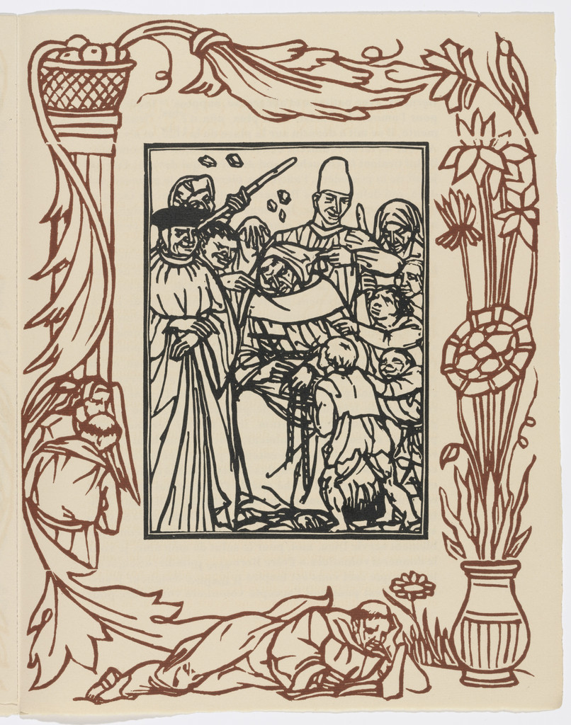 Plate (page 39) from Les Petites Fleurs de St. François (The Little Flowers of St. Francis)