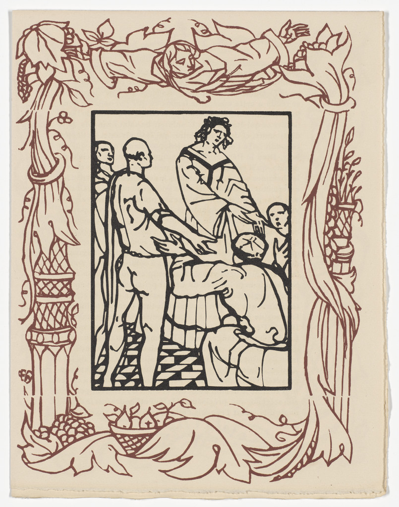 Plate (page 409) from Les Petites Fleurs de St. François (The Little Flowers of St. Francis)