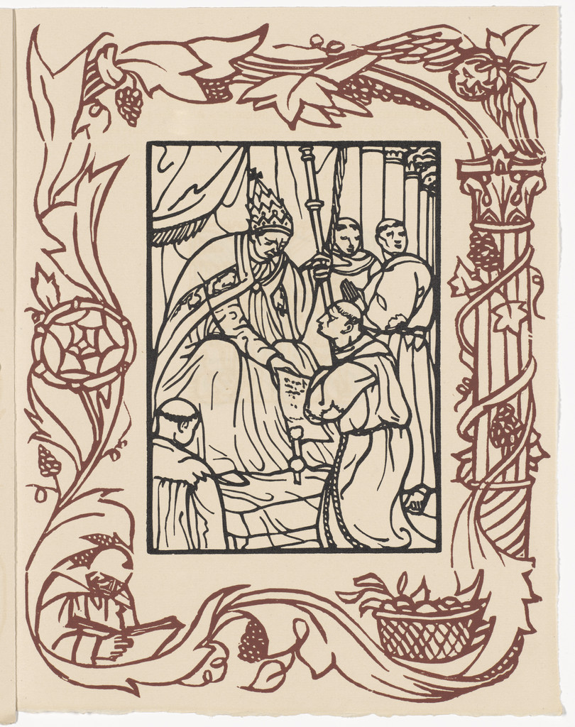 Plate (page 415) from Les Petites Fleurs de St. François (The Little Flowers of St. Francis)