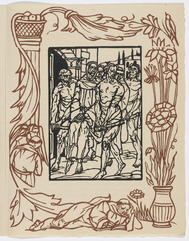 Plate (page 71) from Les Petites Fleurs de St. François (The Little Flowers of St. Francis)