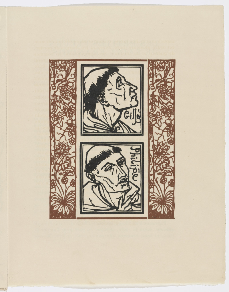 Plate (page 79) from Les Petites Fleurs de St. François (The Little Flowers of St. Francis)