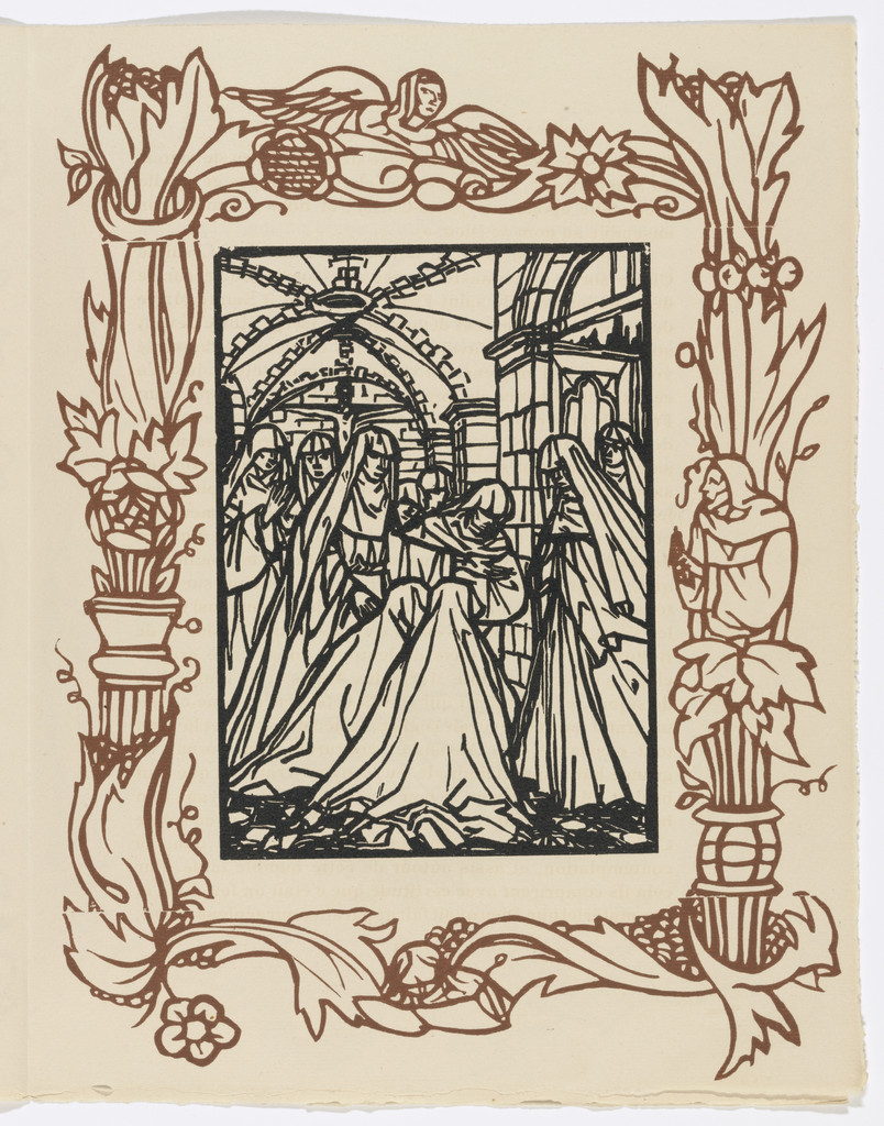 Plate (page 93) from Les Petites Fleurs de St. François (The Little Flowers of St. Francis)