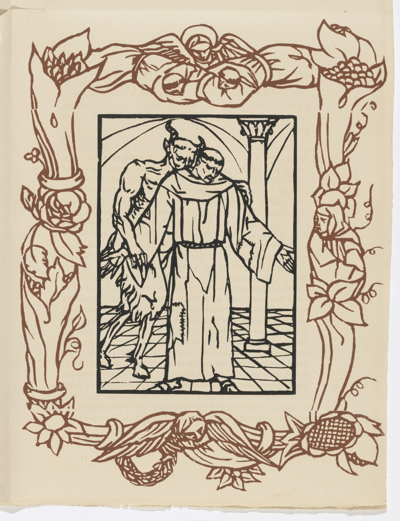 Plate (page 123) from Les Petites Fleurs de St. François (The Little Flowers of St. Francis)
