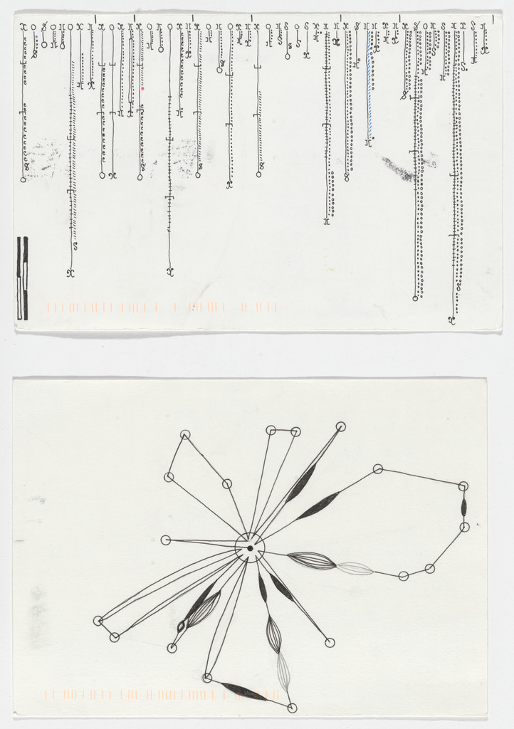 Dear Data: Week 2 (Straight Lines / A Week of Public Transportation)
