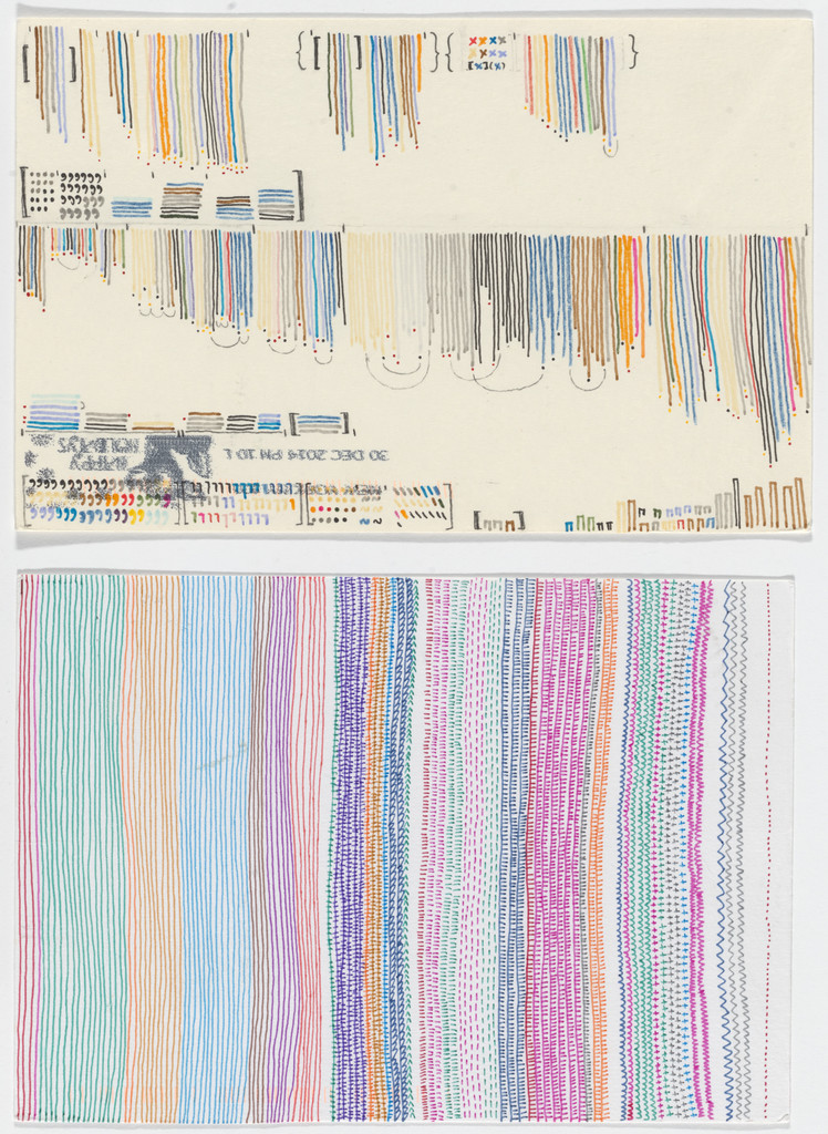 Dear Data: Week 16 (How Many Dresses /  A Week of Wardrobe)