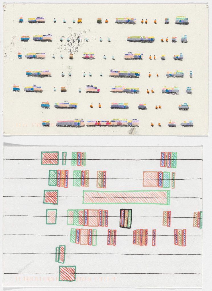 Dear Data: Week 30 (My Time Alone / A Week of Being Alone)