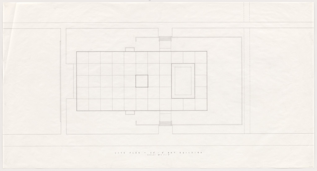 Meredith Memorial Hall, Drake University, Des Moines, IA (Site plan)