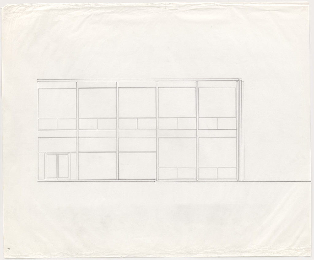 Meredith Memorial Hall, Drake University, Des Moines, IA (Exterior elevation)