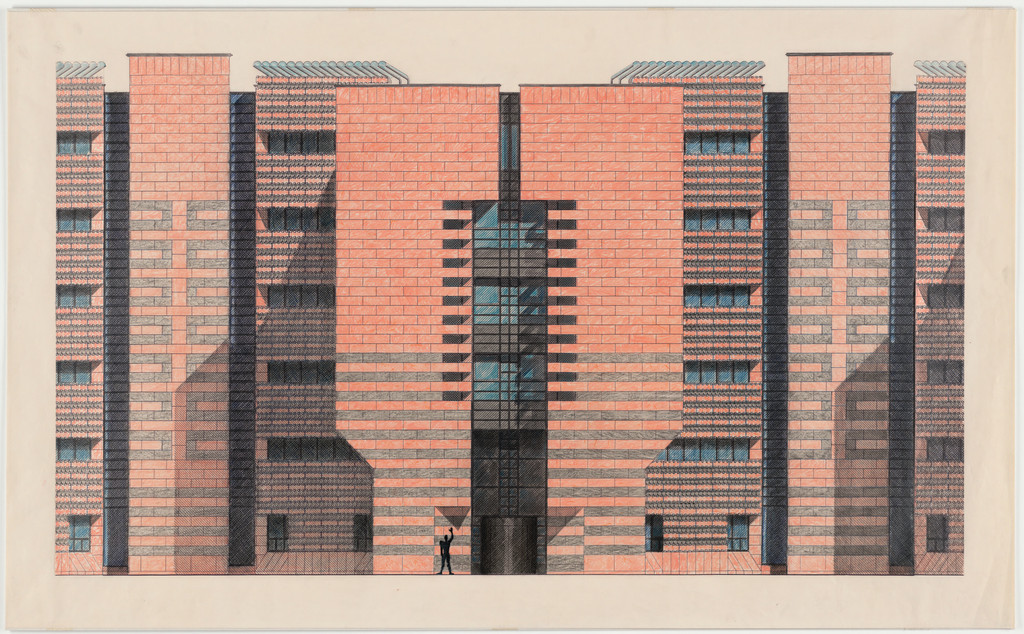 Gotthard Bank, Lugano, Switzerland, Elevation