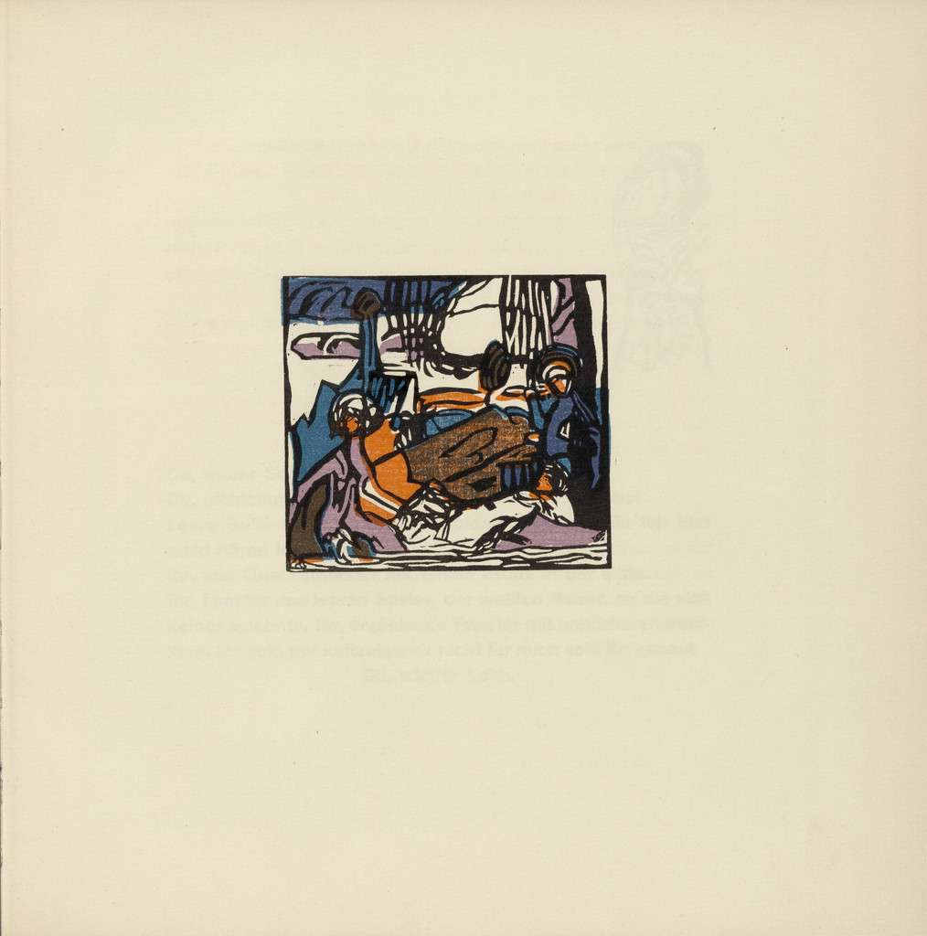 White Sound (Weisser Klang) (plate, folio 26) from Klänge (Sounds)