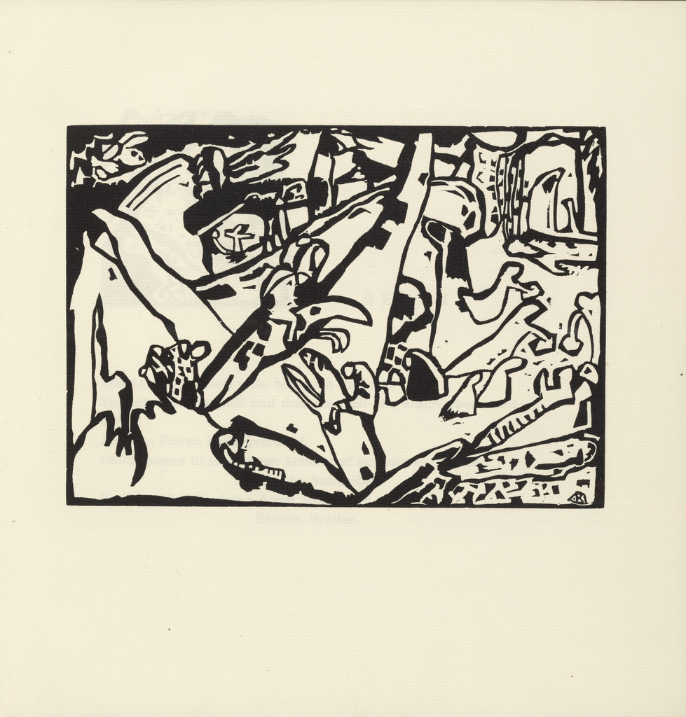 Composition II (Komposition II) (plate, folio 7) from Klänge (Sounds)