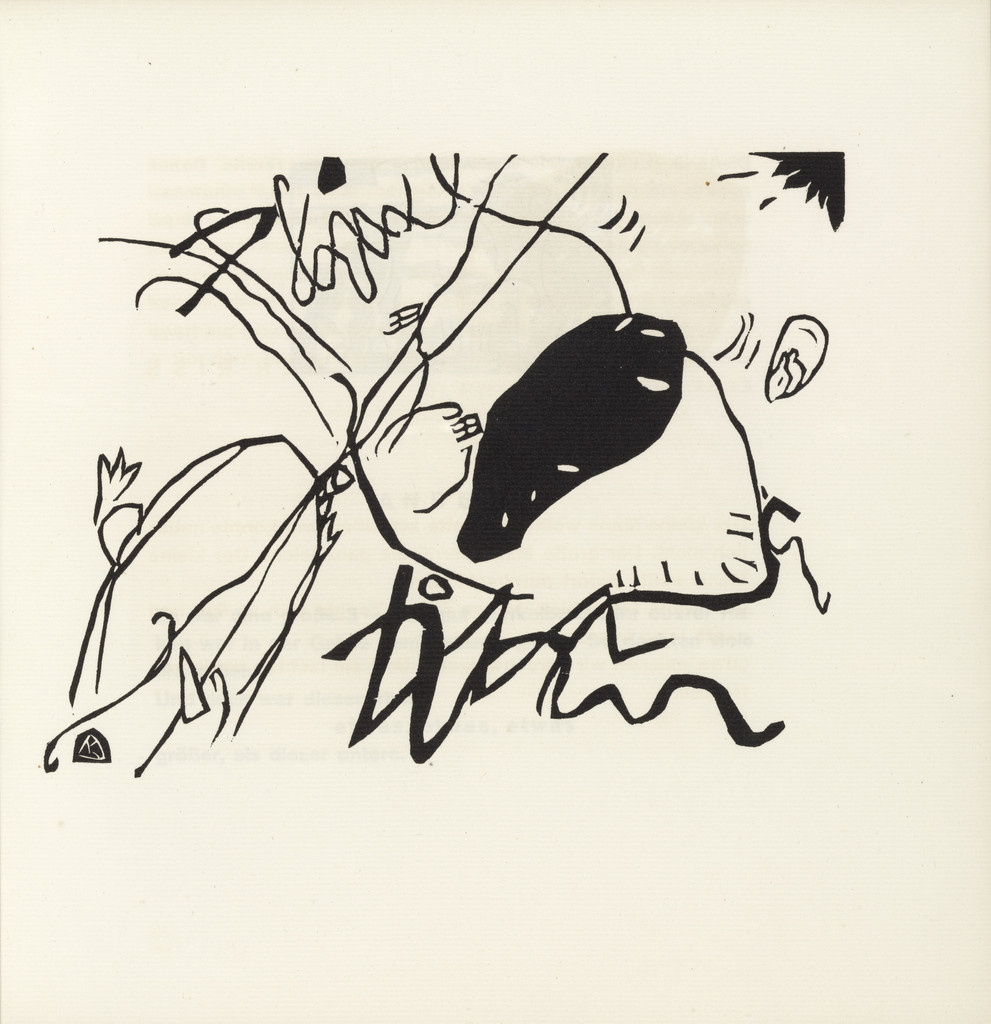 Black Spot (Schwarzer Fleck) (plate, folio 33) from Klänge (Sounds)