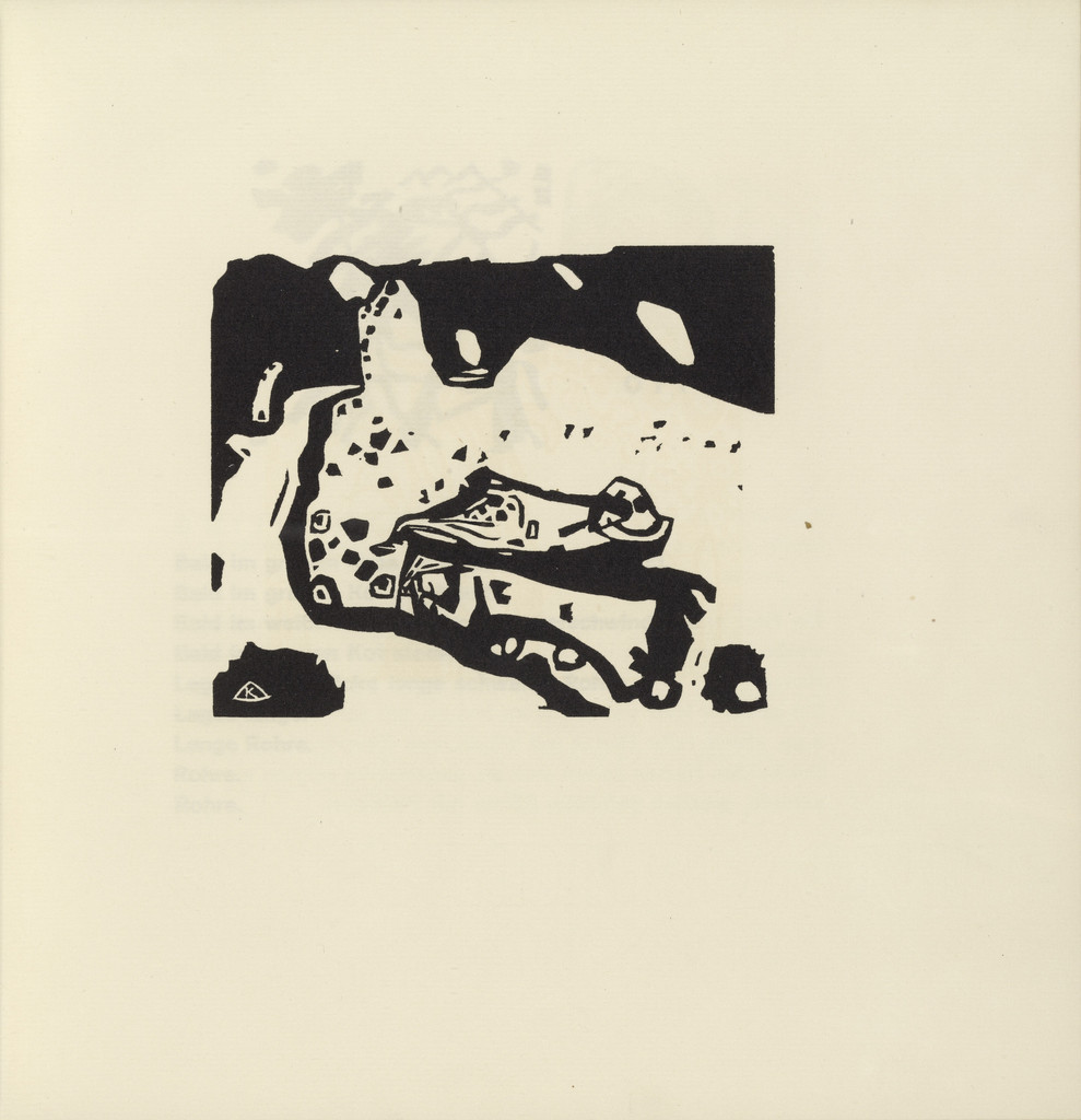 Variation after Improvisation 21 (Variation nach Improvisation 21) (plate, folio 13) from Klänge (Sounds)