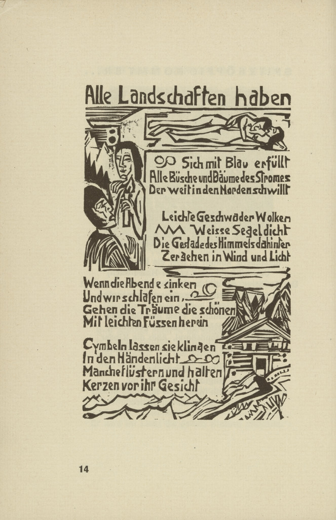 All Landscapes Have... (Alle Landschaften haben...) (plate, page 14) from Umbra vitae (Shadow of Life)