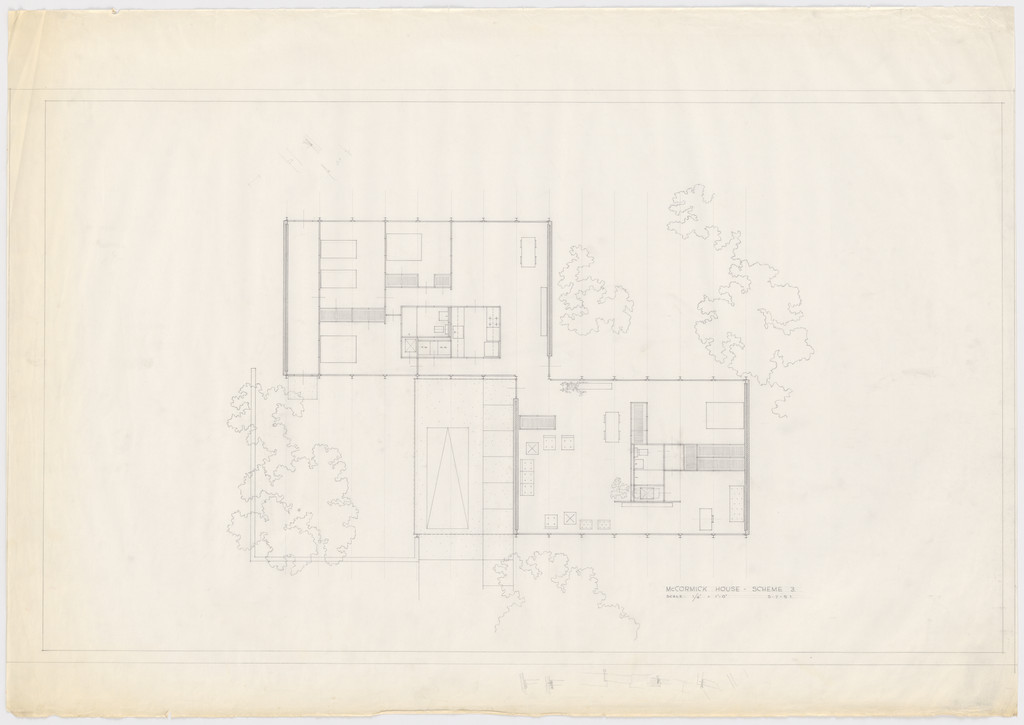 Robert H. McCormick House, Elmhurst, IL (Floor plan)