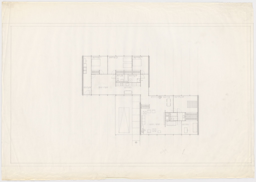 Robert H. McCormick House, Elmhurst, IL (Floor plan)