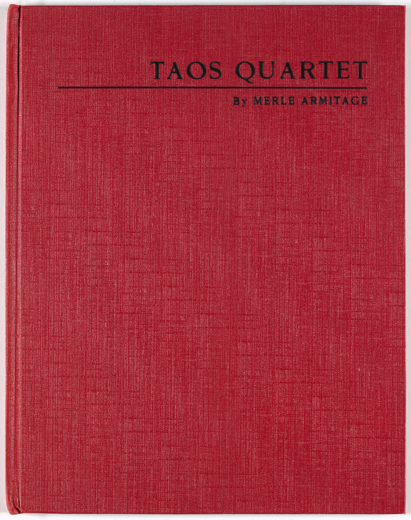 Taos Quartet in Three Movements by Merle Armitage