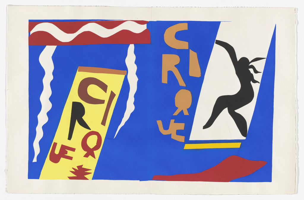 Circus (Le Cirque) (plate II, pages 14 and 15) from Jazz