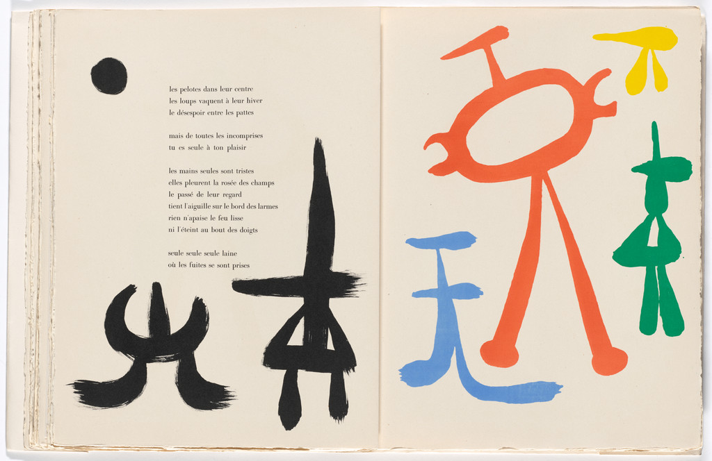 In-text plate (page 28) from Parler seul (Speaking Alone)