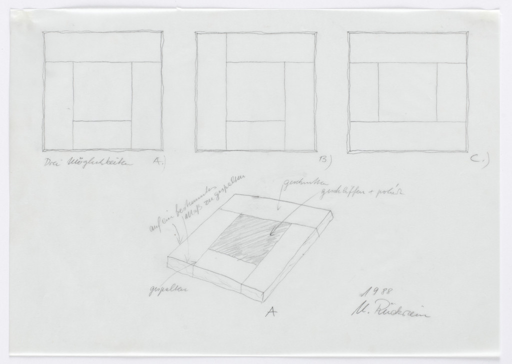 Study for Untitled Granite