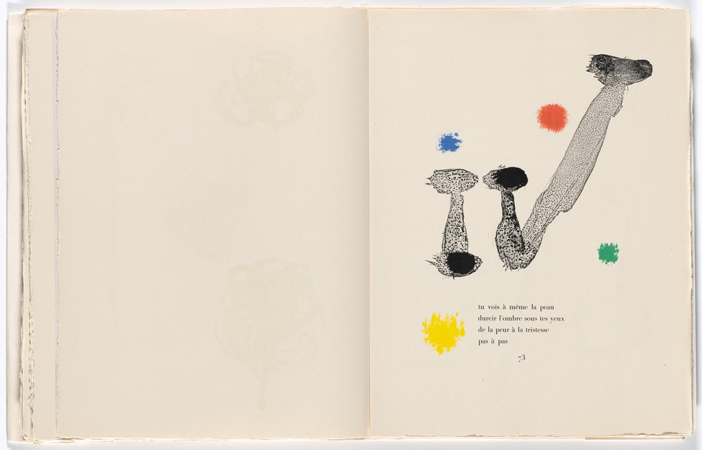 In-text plate (page 73) from Parler seul (Speaking Alone)